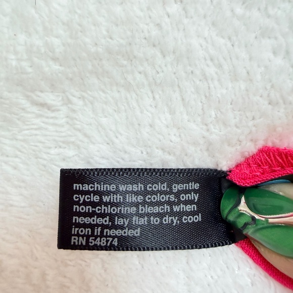 Forenza NWT Hot Pink Layered Racerback Tank Top Black Contrast XS - Picture 6 of 7